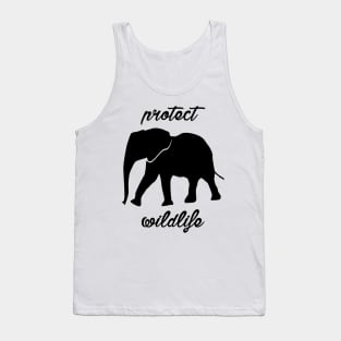 protect wildlife - elephant Tank Top